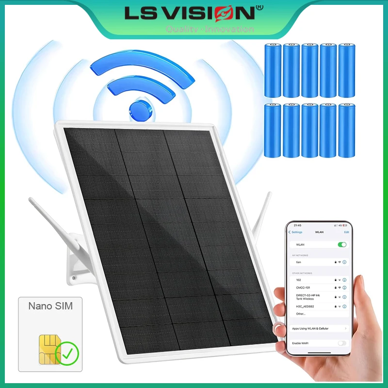 4G Lte Router Outdoor Waterproof - LS VISION Solar 4G LTE Modem