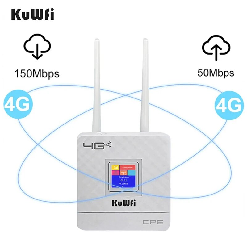 Industrial 4G Router Vpn - KuWFi Unlocked 4G LTE WiFi Router