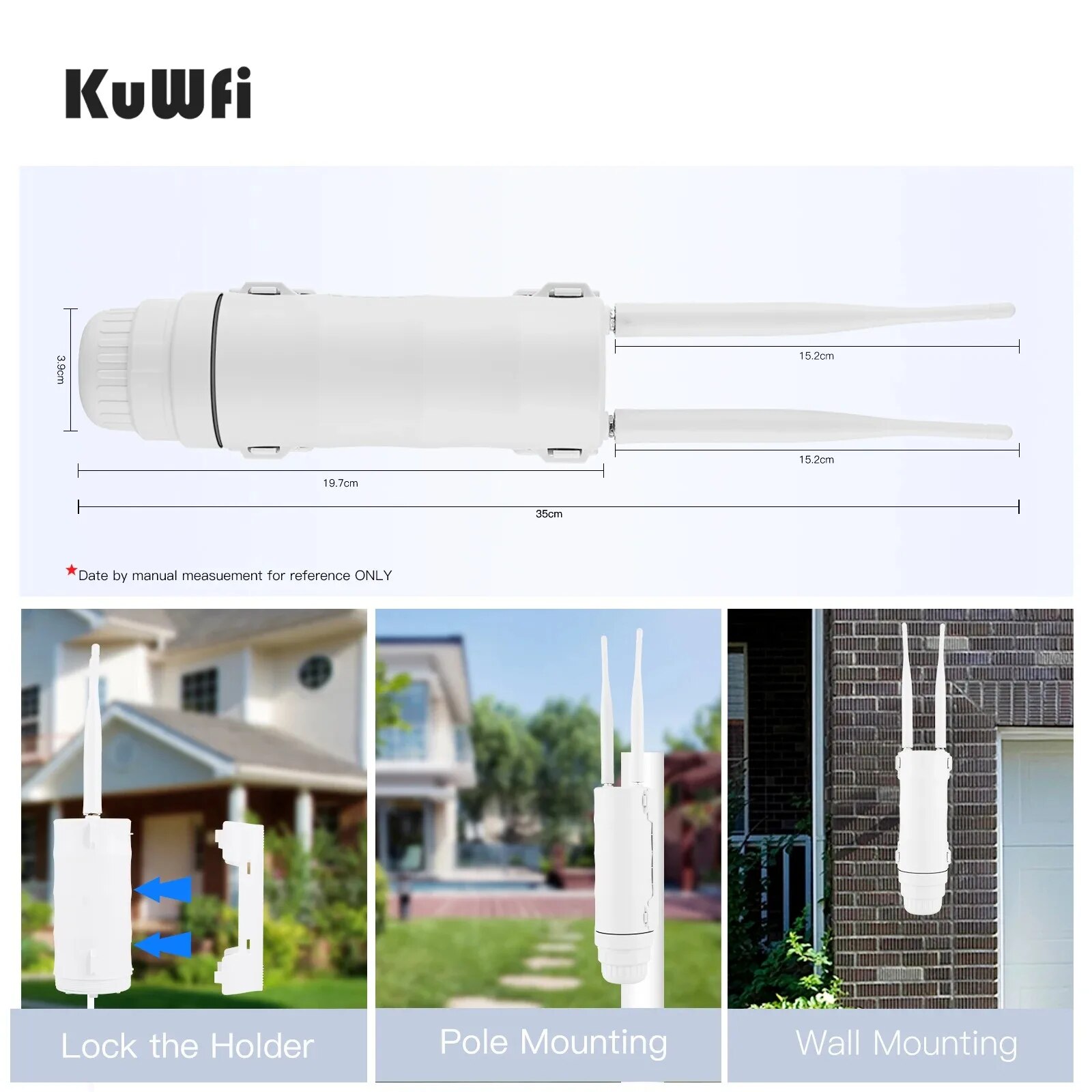 KuWFi IP67 Waterproof 4G LTE W - огляд і ціна 4G Lte Router Outdoor Waterproof
