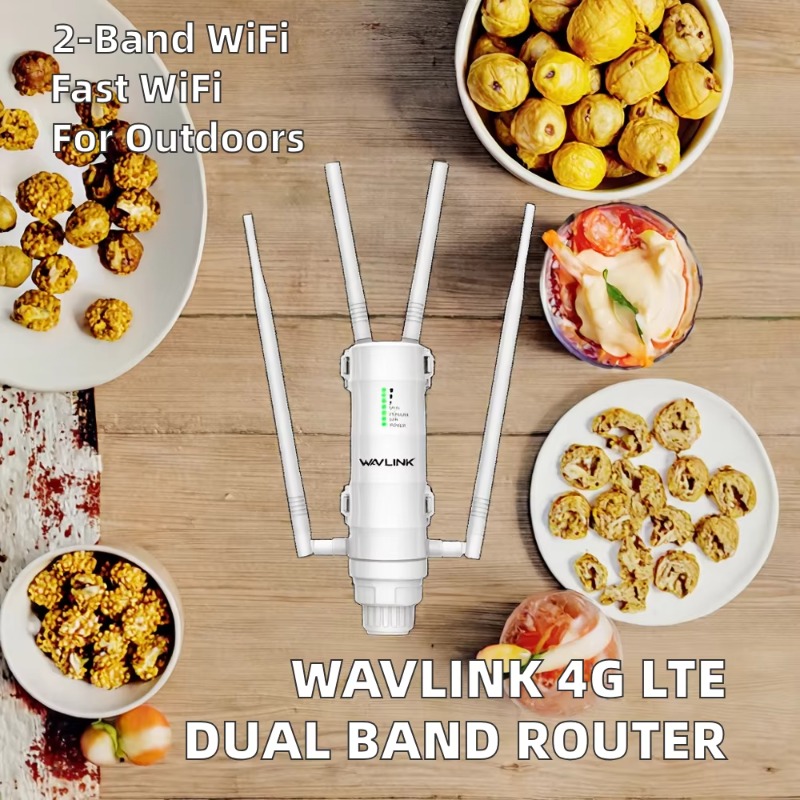 4G LTE Outdoor AC1200 Dual Ban - огляд і ціна 4G Router Dual Band Wifi Ac1200