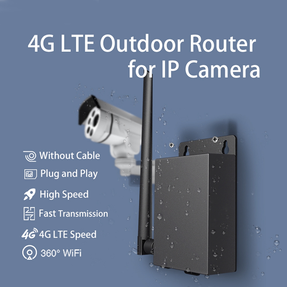 Outdoor 4G LTE WiFi Router wit - огляд і ціна 4G Lte Router Outdoor Waterproof