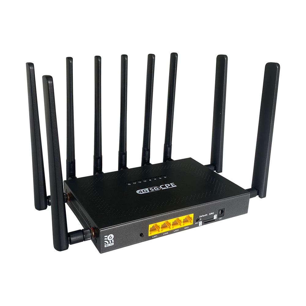 Openwrt 3000Mbps Gigabit Route - огляд і ціна 4G Router Sim Card Slot Gigabit