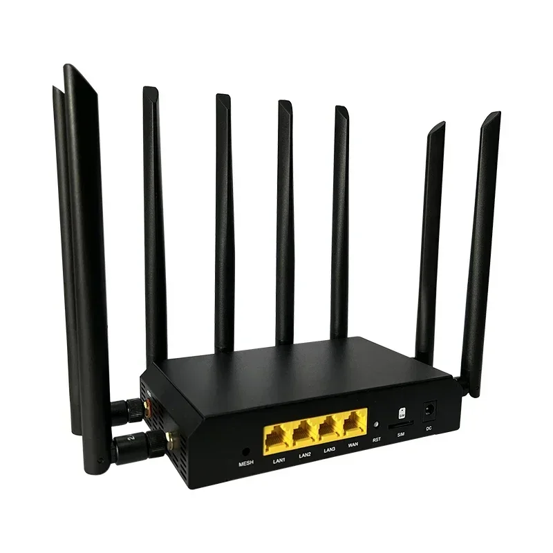 5G WIFI6 home router IPQ6000 G - огляд і ціна 4G Router Sim Card Slot Gigabit