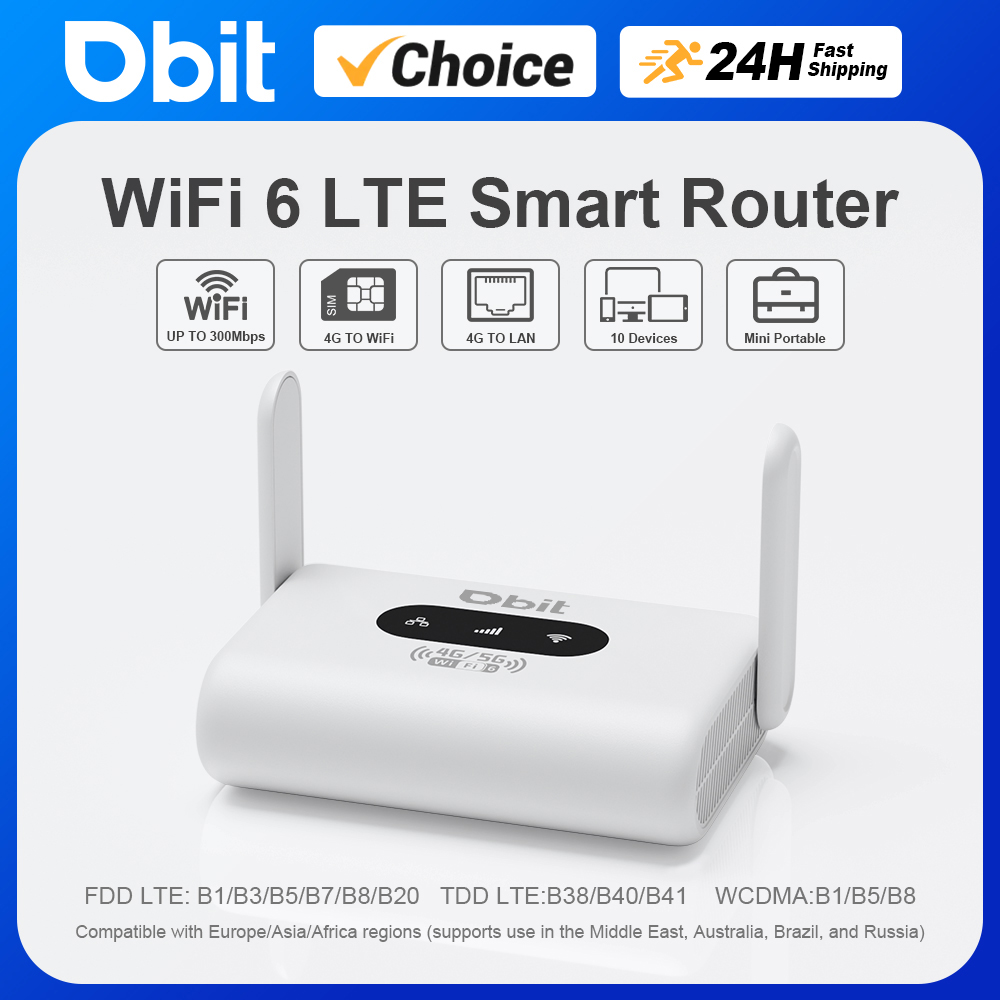 DBIT 4G LTE Router WiFi6 Route - огляд і ціна Industrial 4G Router Vpn