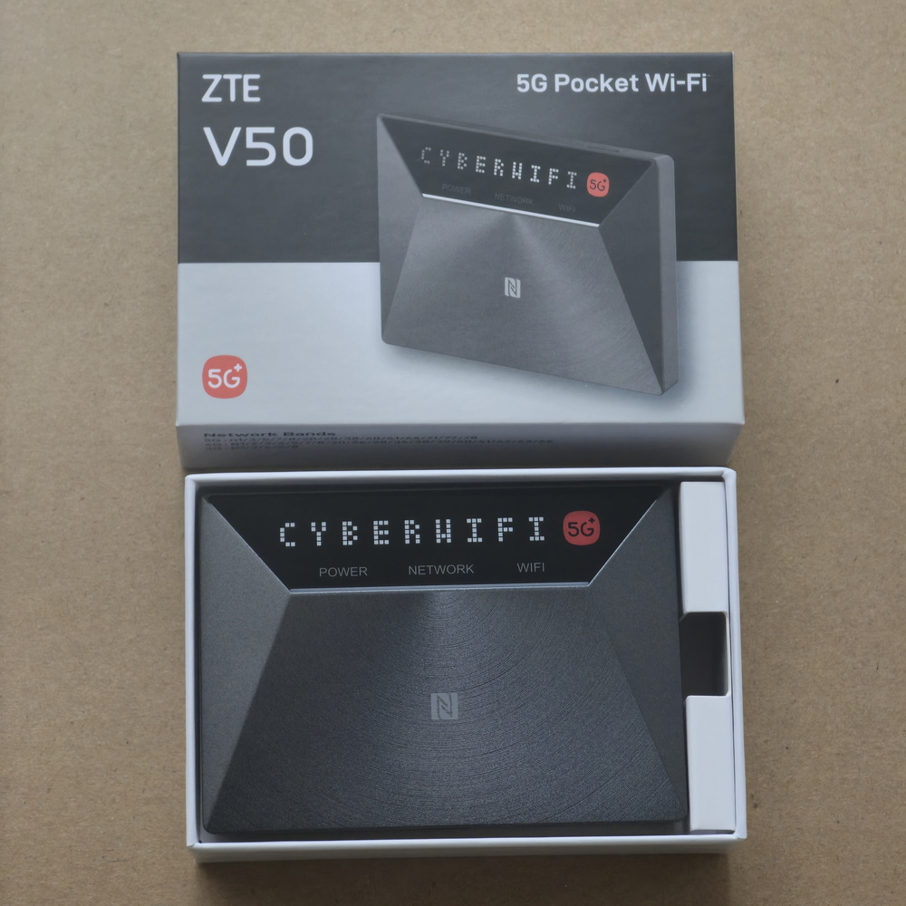 ZTE 5G Mobile WiFi V50 MU3351  - огляд і ціна 4G Router Dual Band Wifi Ac1200