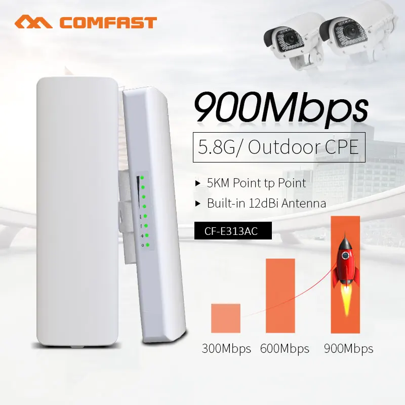 COMFAST 900Mbps Outdoor CPE 3- - огляд і ціна 5G Cpe Router Outdoor