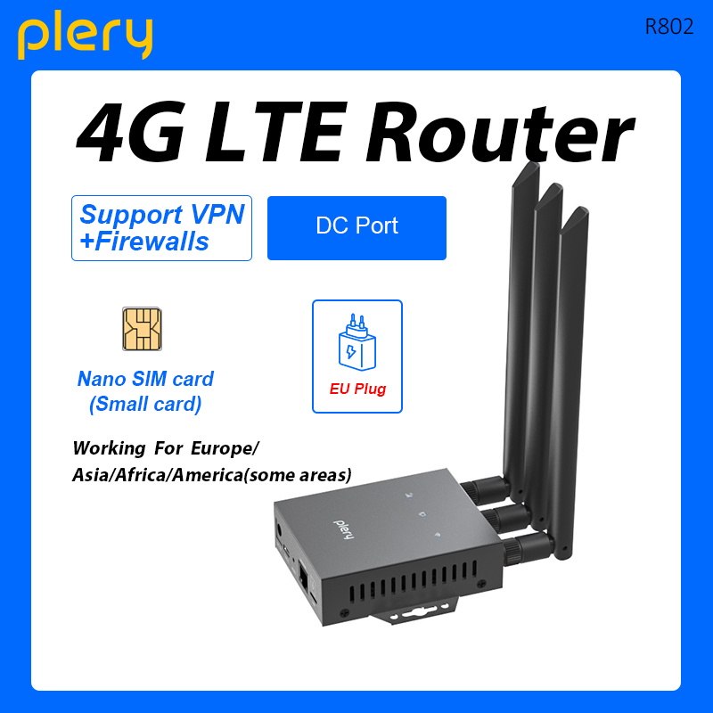 PLERY/COMFAST CAT 4/6 4G LTE R - огляд і ціна Industrial 4G Router Vpn
