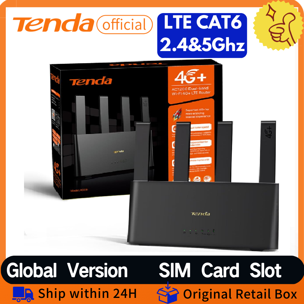 Tenda 4G08 4G+ Router AC1200 C - огляд і ціна 5G Cpe Router Outdoor